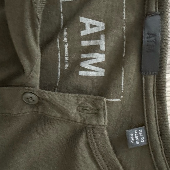 ATM Anthony Thomas Melillo
Long Sleeve Henley - 100% Exclusive size XL - Picture 3 of 3